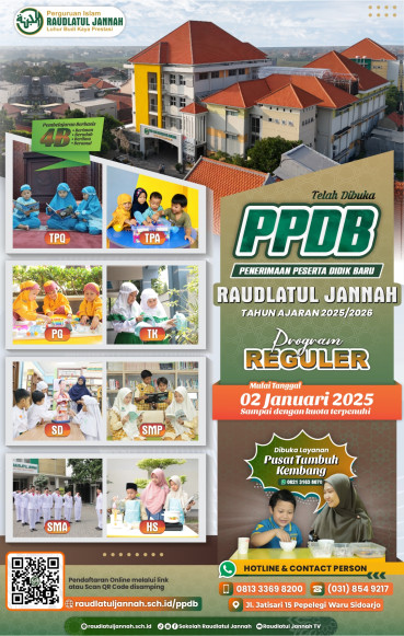 PPDB Program Reguler Raudlatul Jannah